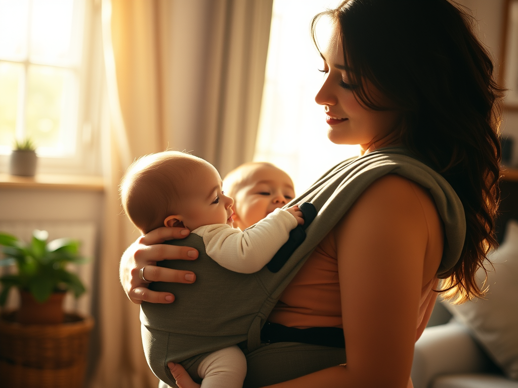 The Intimacy and Importance of Baby-Wearing