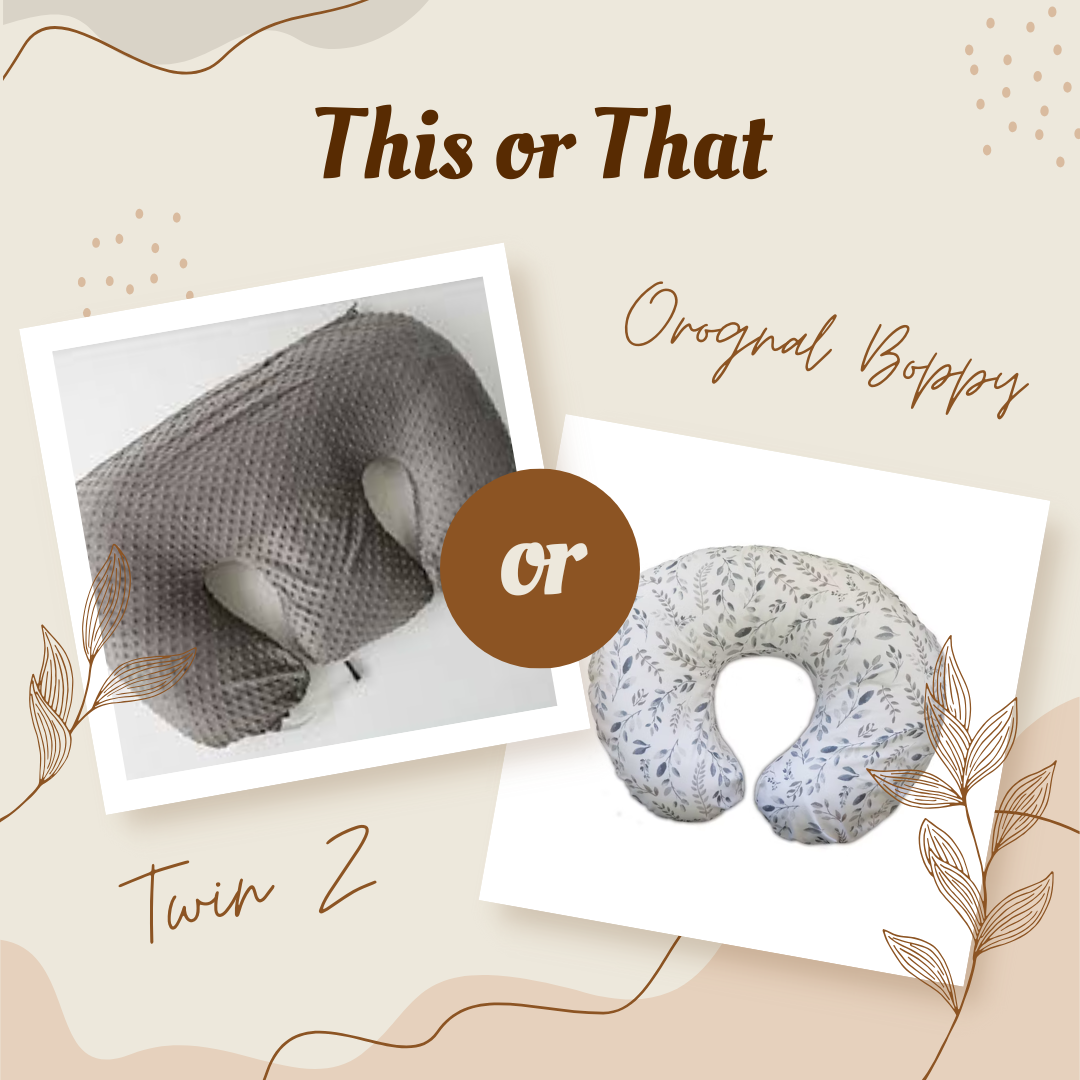 The Great Debate: Twin Z Pillow or Two Boppies for Twins?